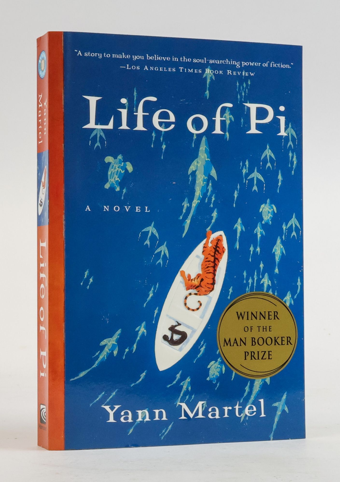 Life of Pi, a Canadian philosophical novel by Yann Martel Stock Photo Life of Pi, a Canadian philosophical novel by Yann Martel Stock Photo