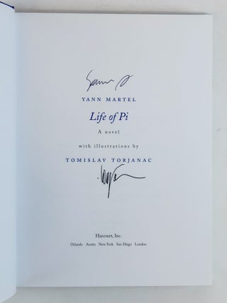 LIFE OF PI - ILLUSTRATED EDITION [Signed]
