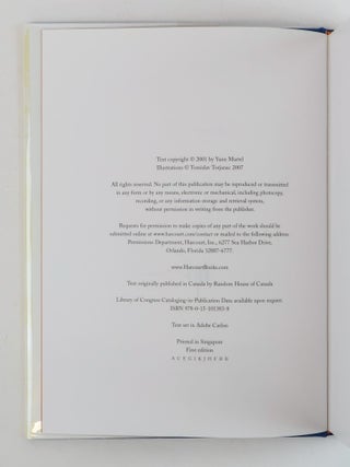 LIFE OF PI - ILLUSTRATED EDITION [Signed]