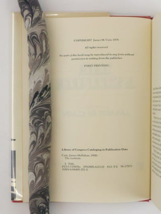 THE INSTITUTE [Signed]