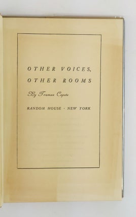 OTHER VOICES, OTHER ROOMS
