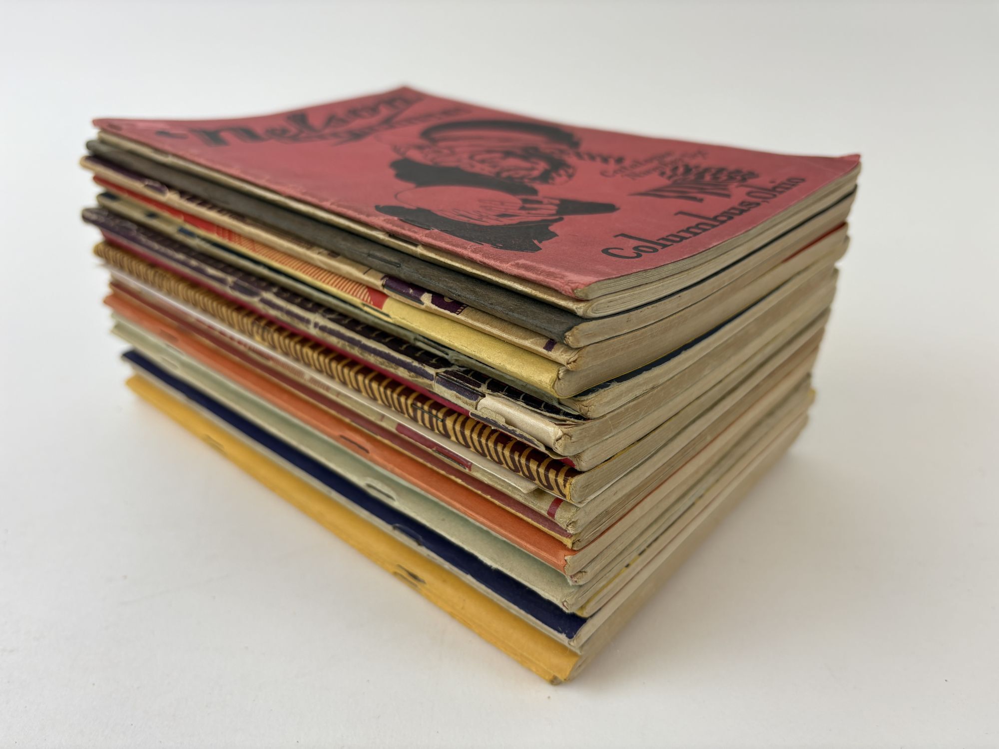 1388031 NELSON ENTERPRISES CATALOGUES, LOT OF 19. Robert A. Nelson.