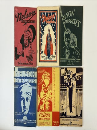 NELSON ENTERPRISES CATALOGUES, LOT OF 19.