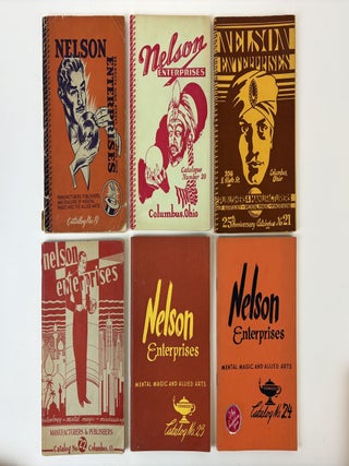 NELSON ENTERPRISES CATALOGUES, LOT OF 19.