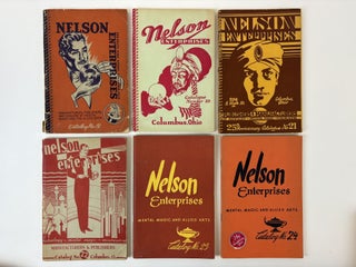 NELSON ENTERPRISES CATALOGUES, LOT OF 19.