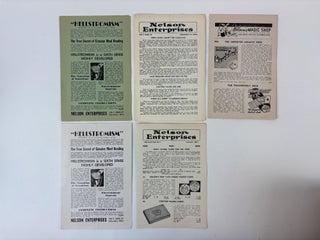 NELSON ENTERPRISES CATALOGUES, LOT OF 19.