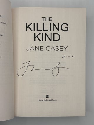 THE KILLING MIND [Signed]