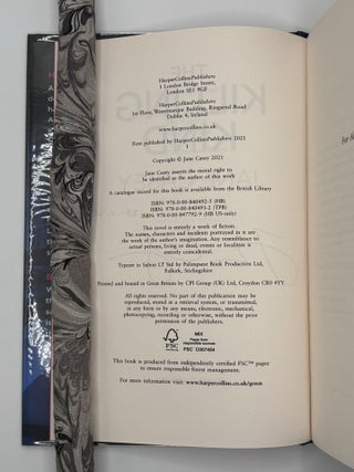 THE KILLING MIND [Signed]