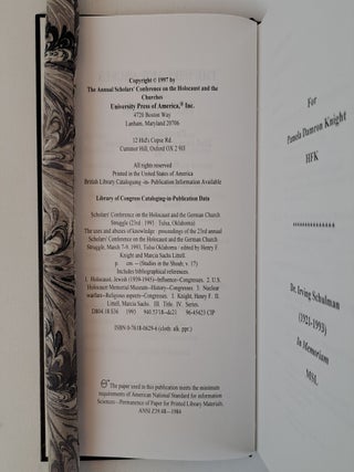 THE USES AND ABUSES OF KNOWLEDGE, VOLUME XVII