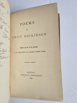 POEMS: SECOND SERIES