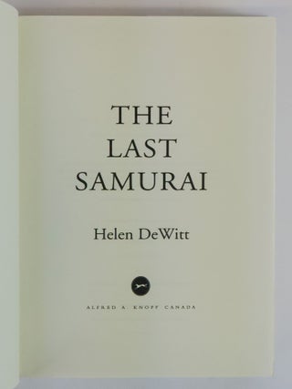 THE LAST SAMURAI