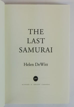 THE LAST SAMURAI