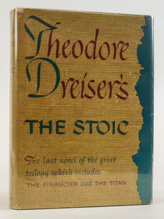1388619 THE STOIC. Theodore Dreiser