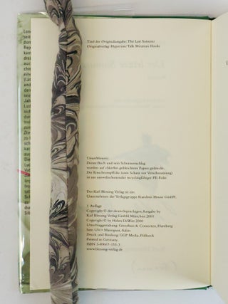 DER LETZTE SAMURAI [THE LAST SAMURAI] [Signed]