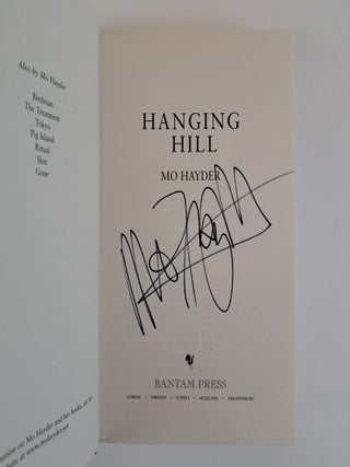 HANGING HILL [Signed]
