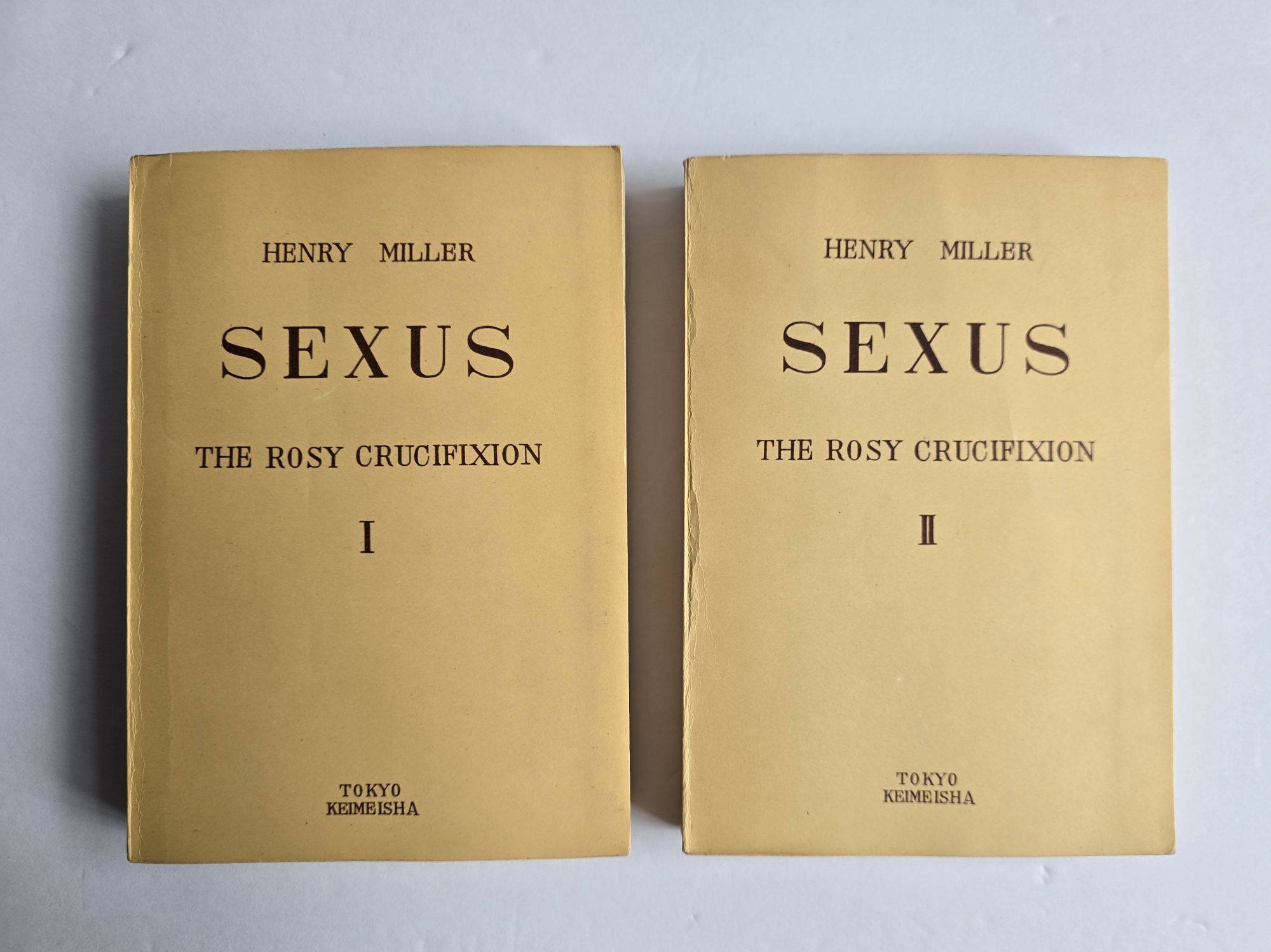 SEXUS 2 Volumes | Henry Miller | First Edition Thus