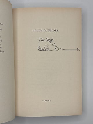 THE SIEGE [Signed]
