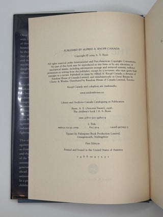 THE CHILDREN'S BOOK [Signed]