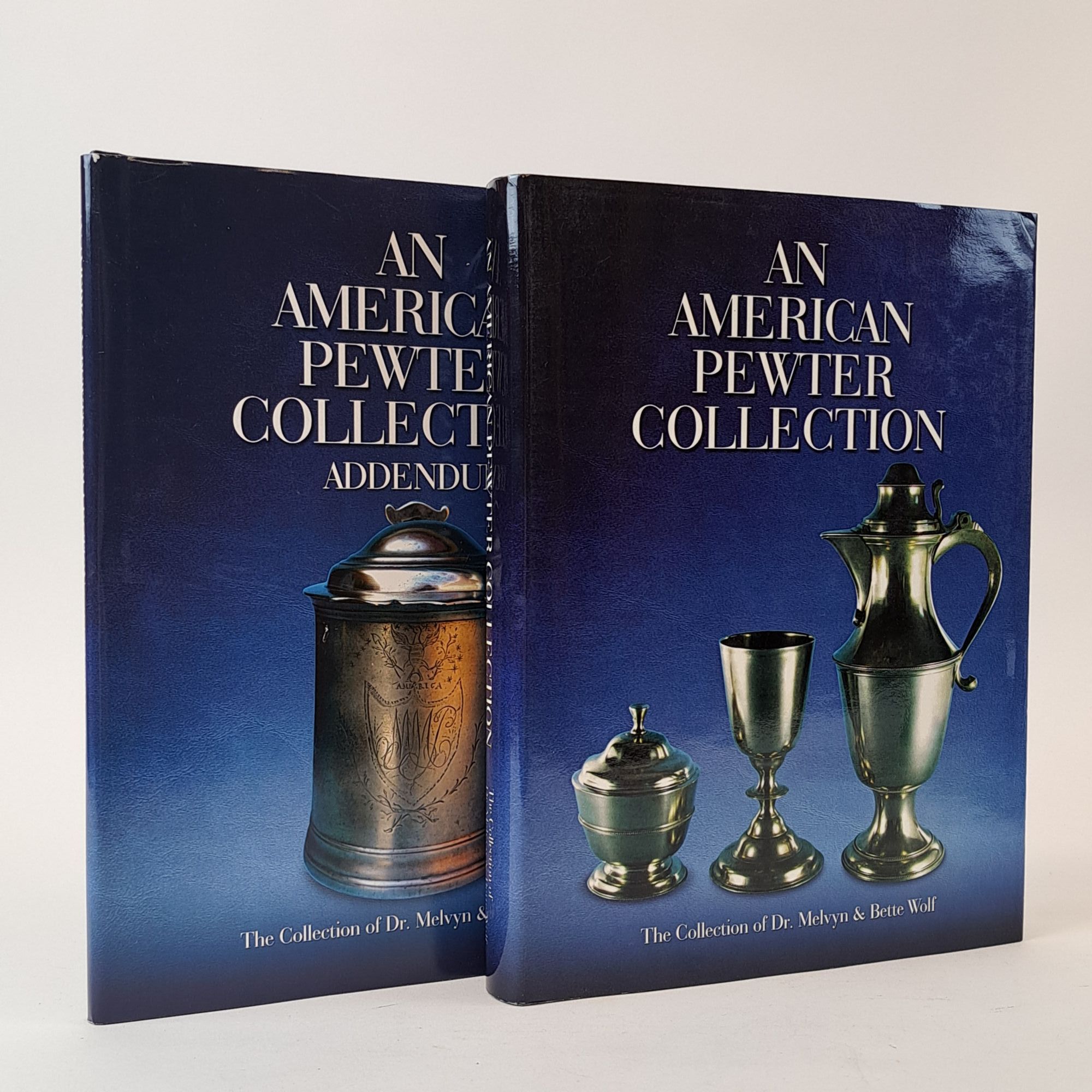 1388763 AN AMERICAN PEWTER COLLECTION : THE COLLECTION OF DR. MELVYN & BETTE WOLF [signed] [Two volumes]
