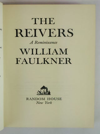 THE REIVERS [Signed]