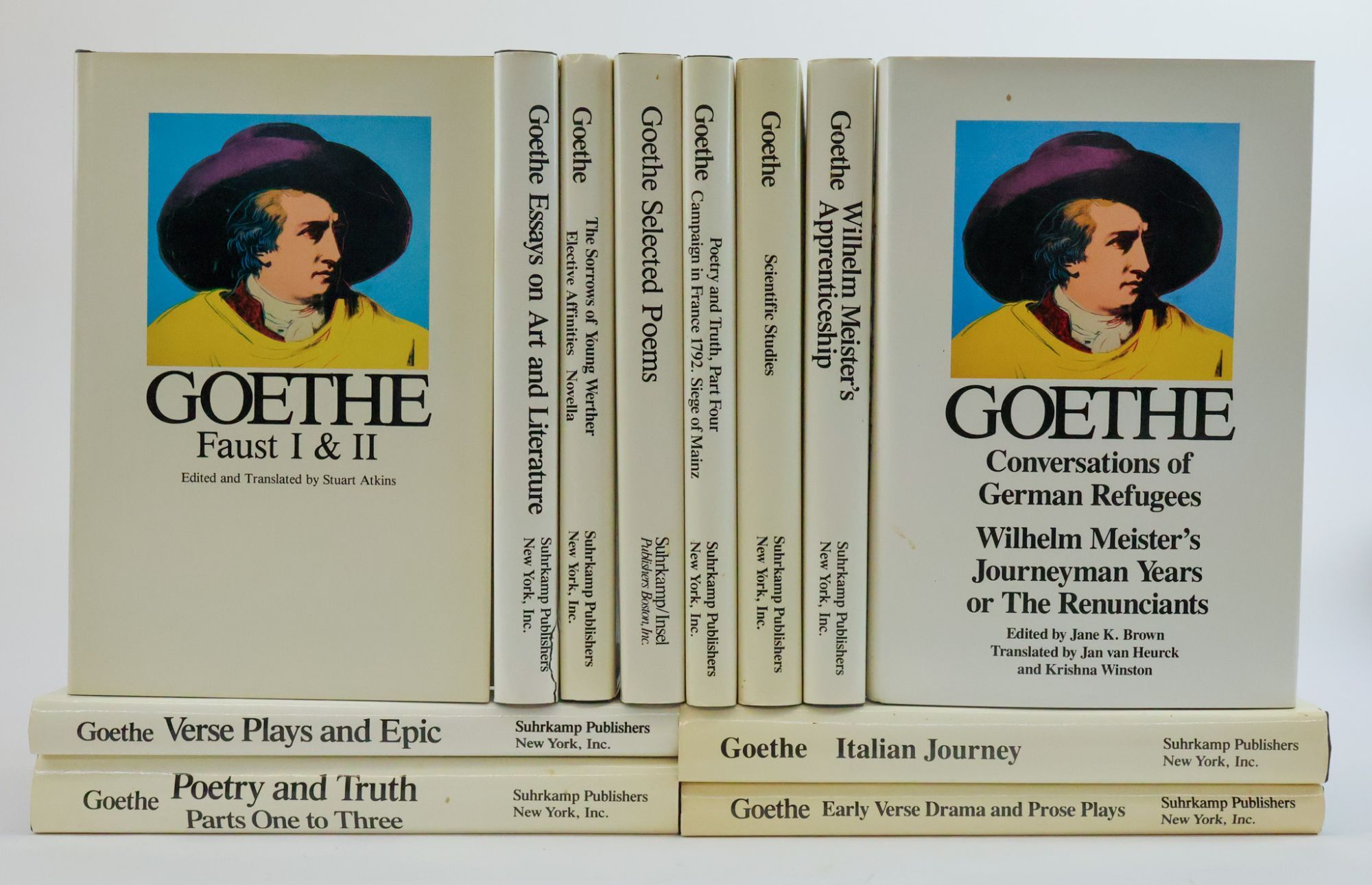 GOETHE'S COLLECTED WORKS Twelve Volumes, Complete | Johann Wolfgang von ...