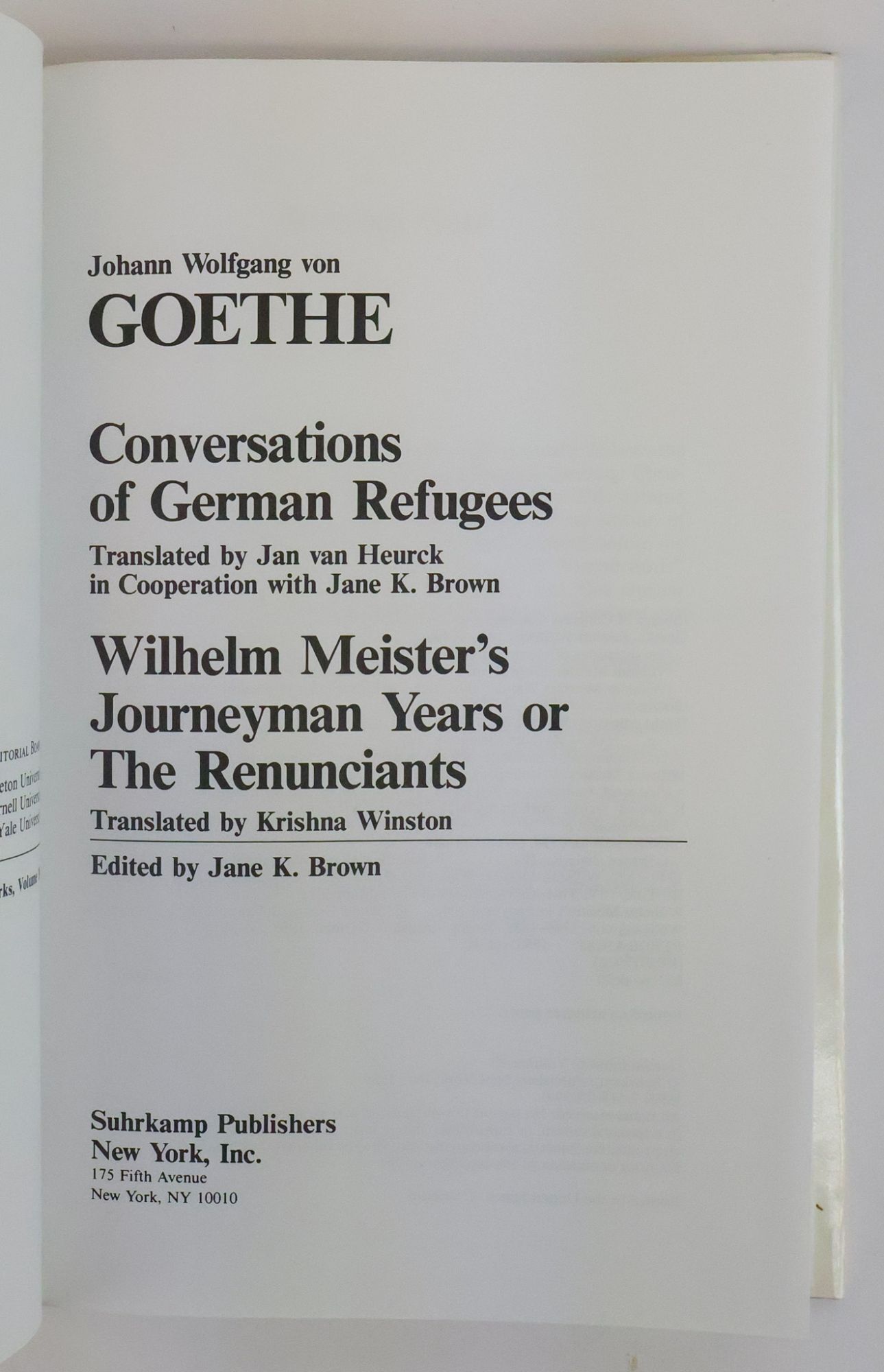 GOETHE'S COLLECTED WORKS Twelve Volumes, Complete | Johann Wolfgang von ...