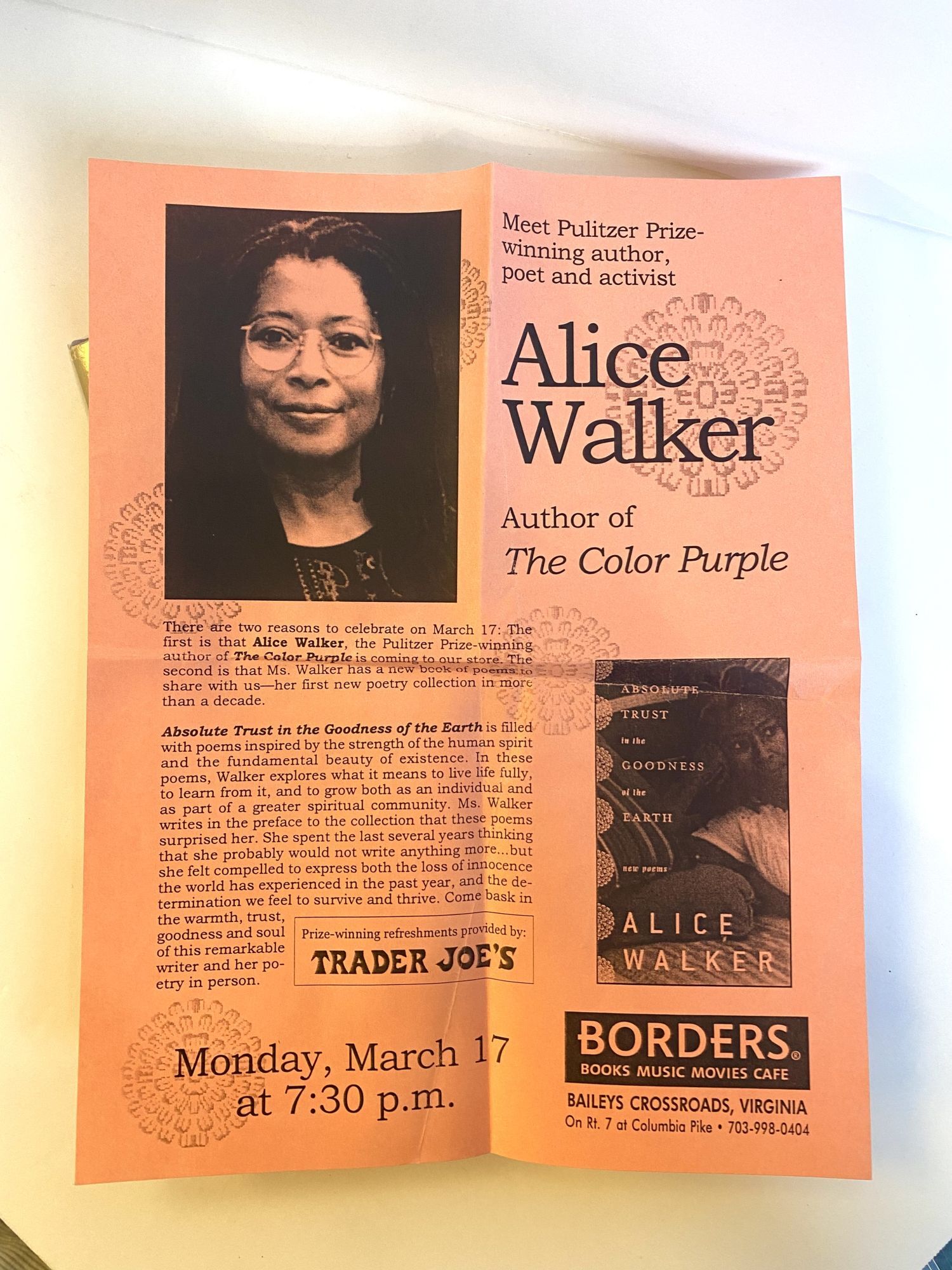 THE COLOR PURPLE Signed | Alice Walker | First Edition, First Printing