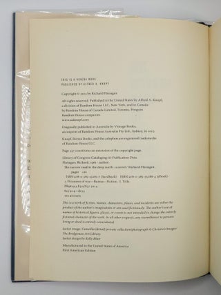THE NARROW ROAD TO THE DEEP NORTH [Signed]