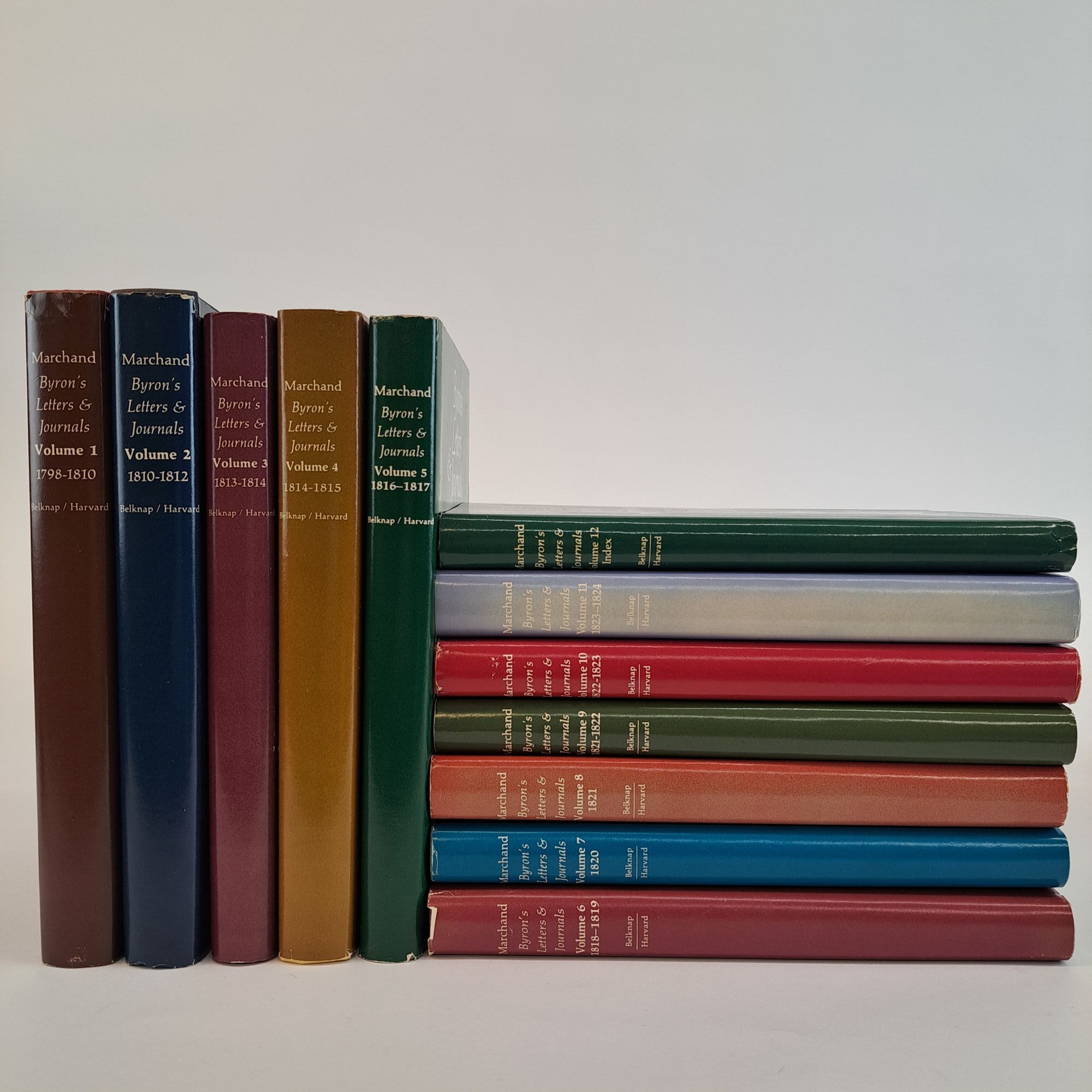 Byron Letters BYRON'S LETTERS & JOURNALS Twelve Volumes, Complete | Lord George ...
