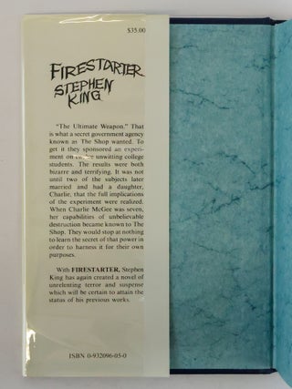 FIRESTARTER [Signed]
