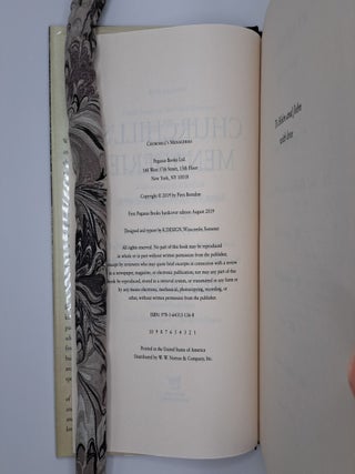 CHURCHILL'S MENAGERIE: WINSTON CHURCHILL AND THE ANIMAL KINGDOM [Signed]
