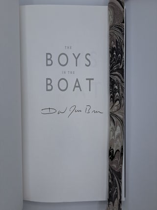 THE BOYS IN THE BOAT: ADAPTED FOR YOUNG READERS [Signed]