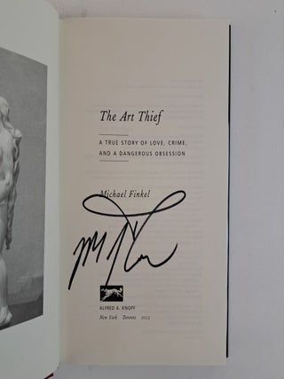 THE ART THIEF [Signed]