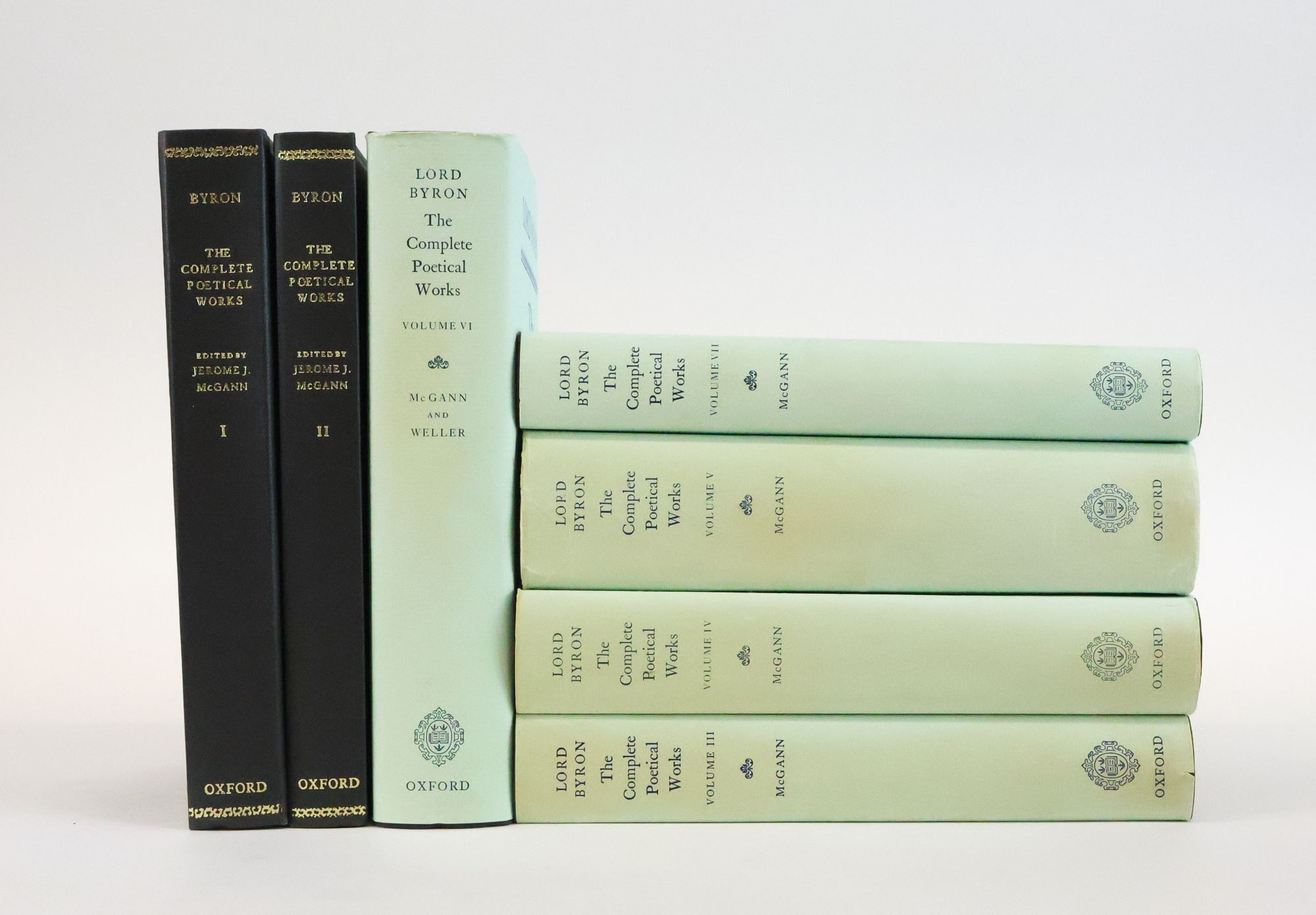 Byron Work Collection LORD BYRON: THE COMPLETE POETICAL WORKS Seven Volumes, Complete | Lord ...