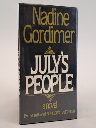 1389659 JULY'S PEOPLE [Signed]. Nadine Gordimer