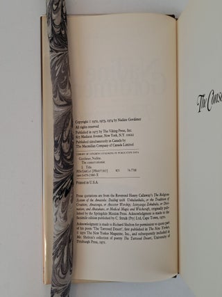 THE CONVERVATIONIST [Signed]