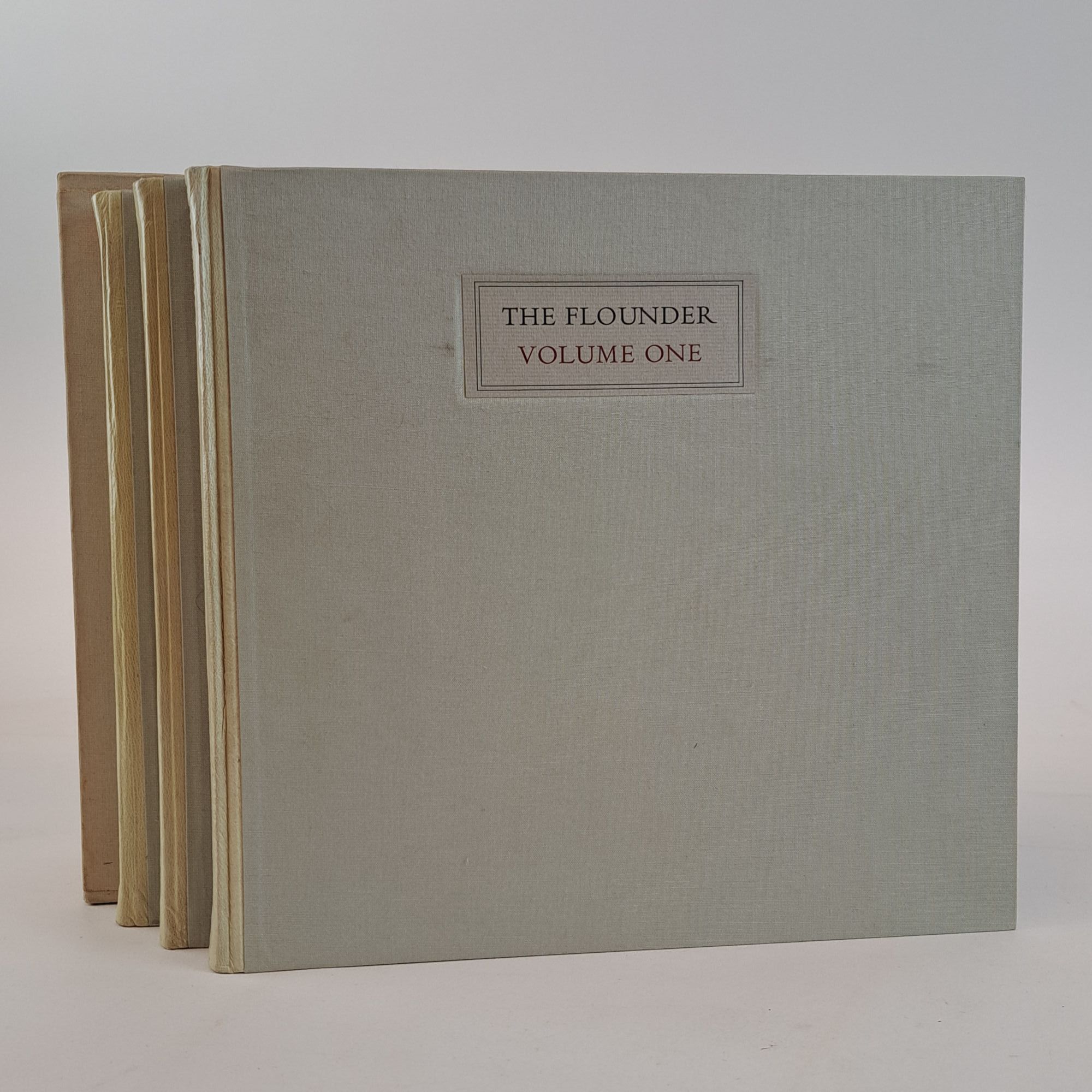 1389675 THE FLOUNDER IN THREE VOLUMES [Signed]. G&uuml;nter Grass, Ralph Manheim.