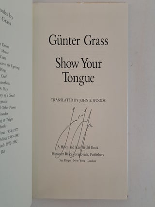 SHOW ME YOUR TONGUE [Signed]