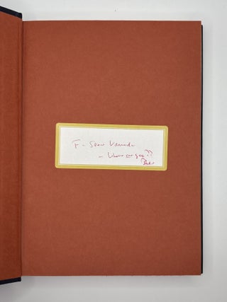 BROTHERS NO MORE [Inscribed]