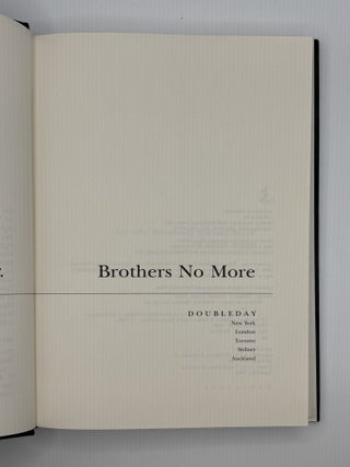 BROTHERS NO MORE [Inscribed]