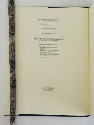 WILLIAM BLAKE'S DESIGNS FOR EDWARD YOUNG'S NIGHT THOUGHTS [Two Volumes]
