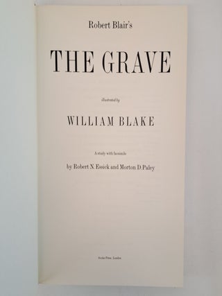 ROBERT BLAIR'S THE GRAVE ILLUSTRATED BY WILLIAM BLAKE