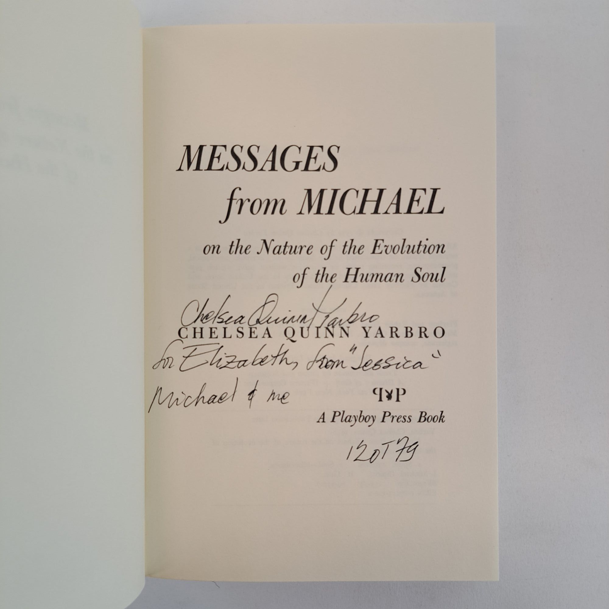 MESSAGES FROM MICHAEL: THE REMARKABLE STORY OF A LINK BETWEEN TWO