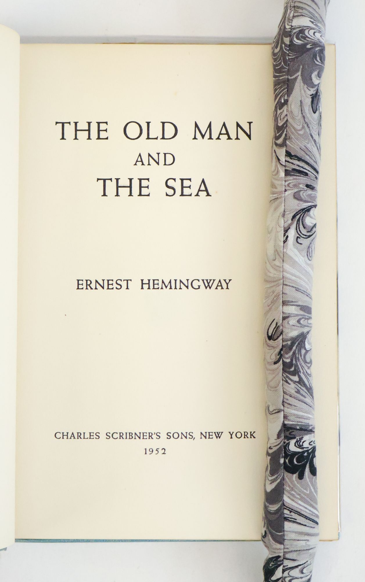 THE OLD MAN AND THE SEA | Ernest Hemingway | First Edition, First Printing