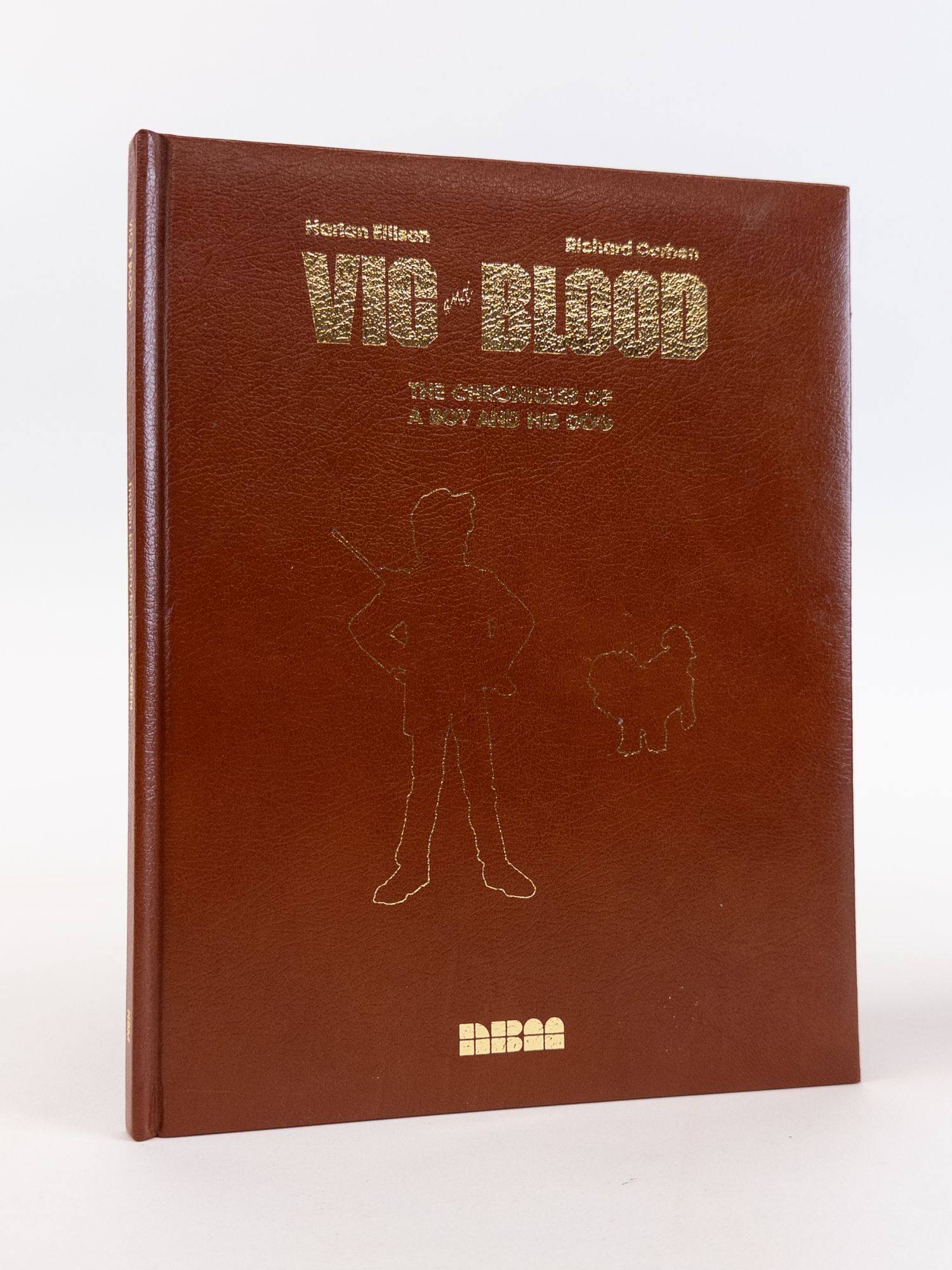 VIC AND BLOOD: THE CHRONICLES OF A BOY AND HIS DOG Signed x2