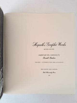 HOGARTH'S GRAPHIC WORKS [Two volumes] [signed]