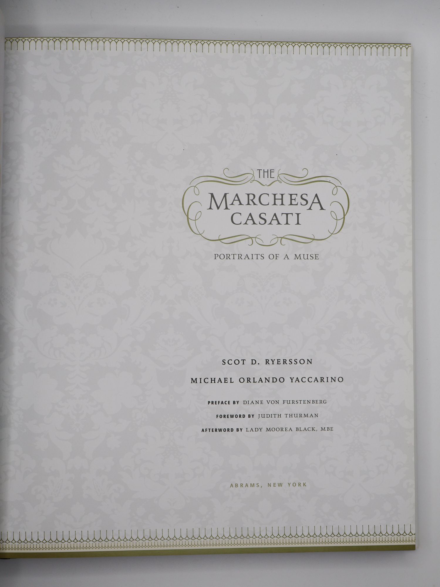 THE MARCHESA CASATI: PORTRAITS OF A MUSE | Scot D. Ryersson