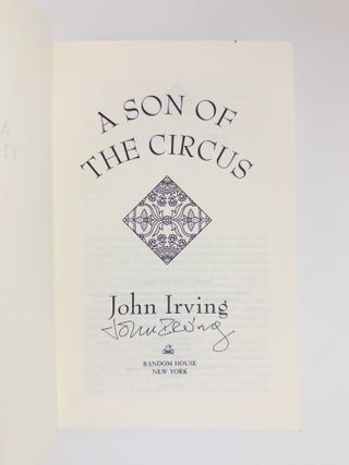 A SON OF THE CIRCUS [Signed]