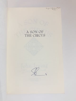 A SON OF THE CIRCUS [Signed]