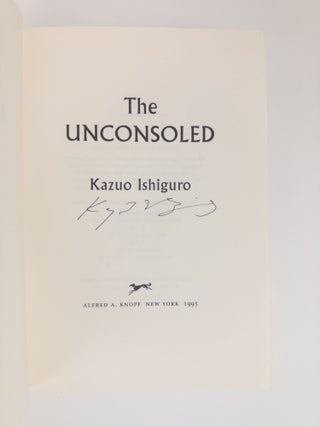THE UNCONSOLED
